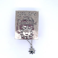 Sunshine Wish Box with Sun Necklace