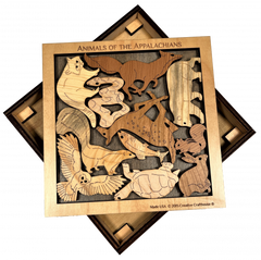 Animals of the Appalachian Mountains Puzzle - Forever Wild
