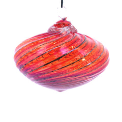 Satellite Ornament - Candy Red
