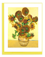 Artist Series - Sunflowers, Van Gogh Greeting Card