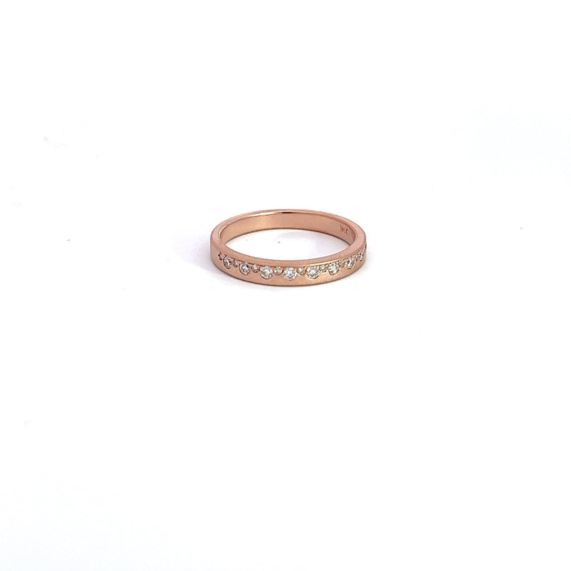Diamond Alternating Ring