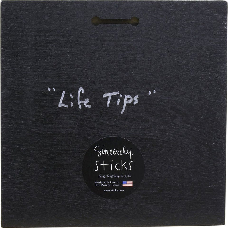 "Life Tips" Plaque