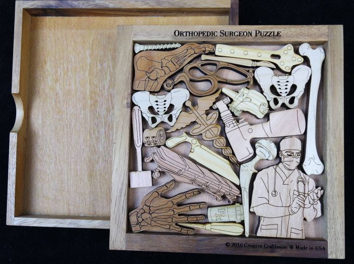Creative Crafthouse Orthopedic Surgeon Picture Frame Puzzle