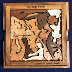 Creative Crafthouse Yoga Picture Frame Puzzle