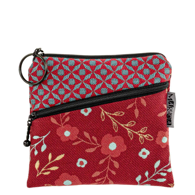 Roo Pouch - Flora Red