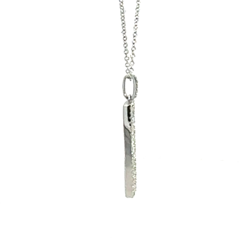 Diamond Bar Pendant