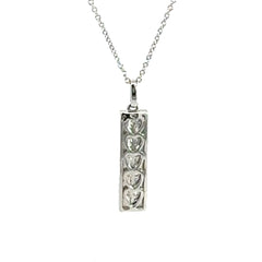 Diamond Bar Pendant