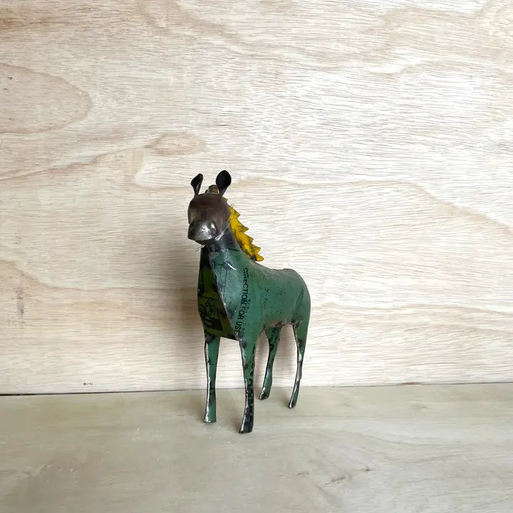 Horse Recycled Metal Animal