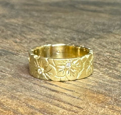 Hydrangea Leaf Ring