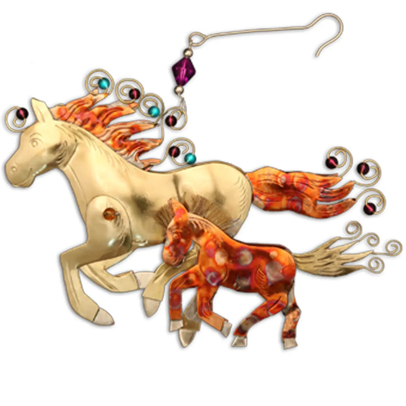 Mare & Foal Ornament