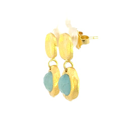 Seira Earrings - Aqua