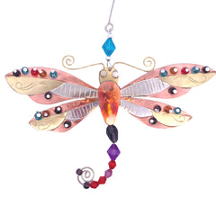 Bright Wings Dragonfly Ornament