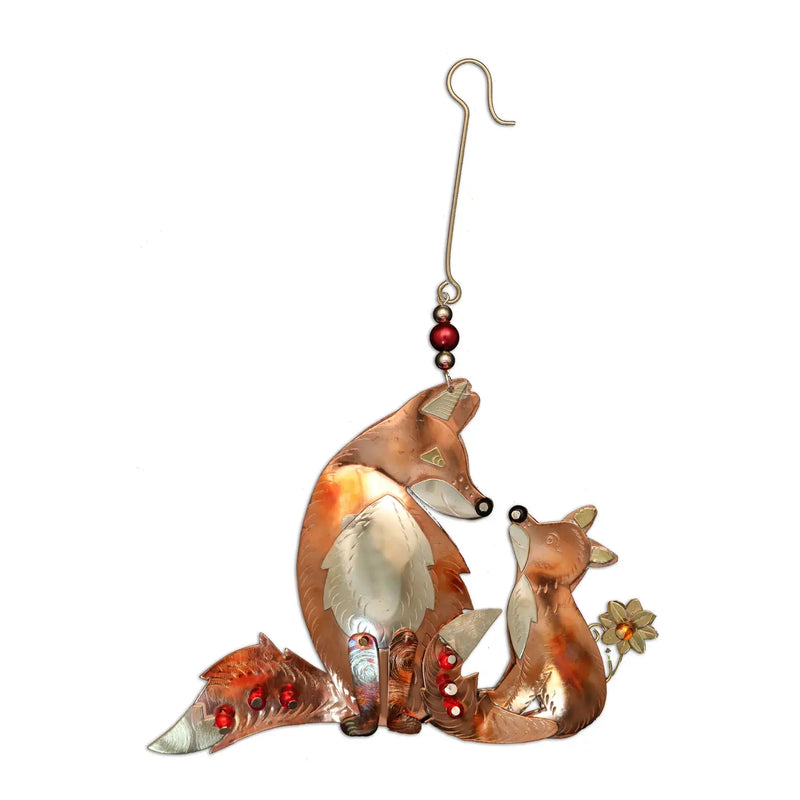Vixen & Kit Ornament