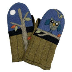 Hoot Wool Mittens