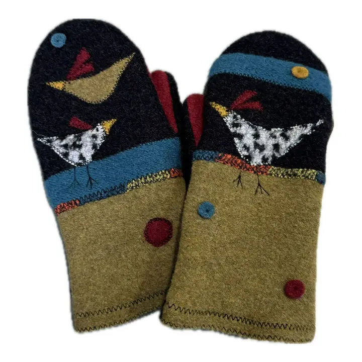 Free Range Wool Mittens