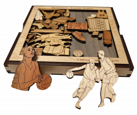 Basketball Fanatic Basketball Puzzle