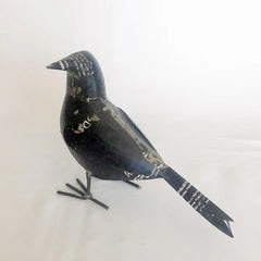 Raven Recycled Metal Animal