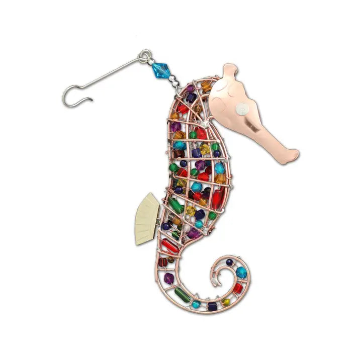 Serene Seahorse Ornament