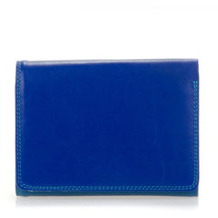 Mywalit Small Tri-Fold Leather Wallet in Seascape