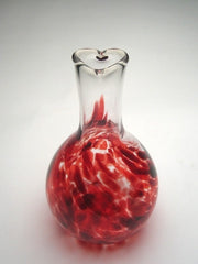 Henrietta Glass circle of friends red strength vase
