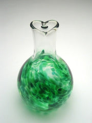 Henrietta Glass circle of friends green energy vase