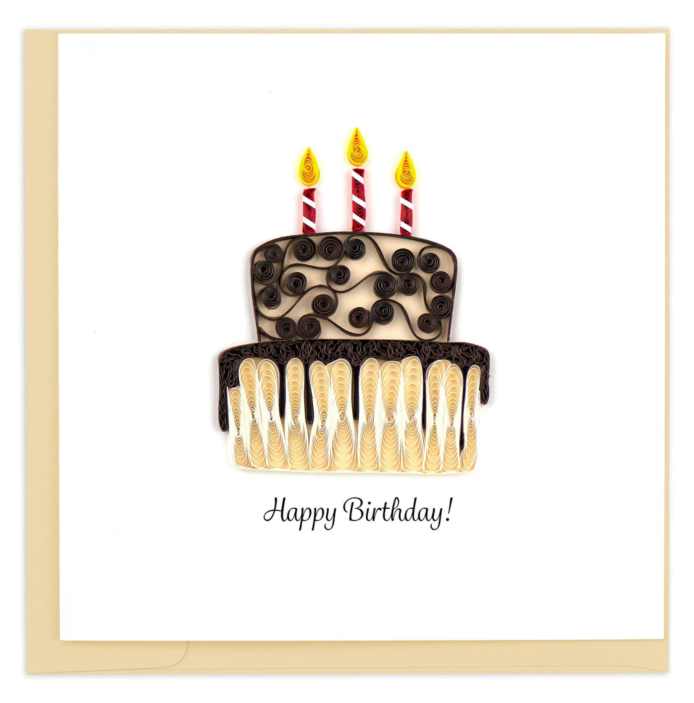 Cake Illustrations - Greeting Card | PME Birthday Card