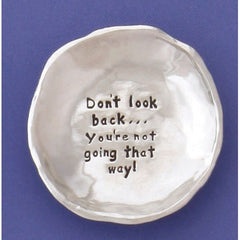 Don't Look Back Large Charm Bowl