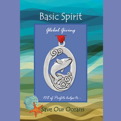 Whale Save Our Oceans Global Giving Ornament