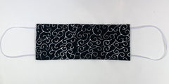 Black with white squiggle - for women