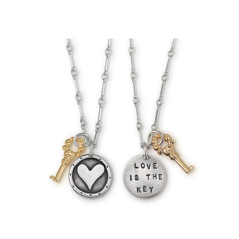 Love is the Key Necklace