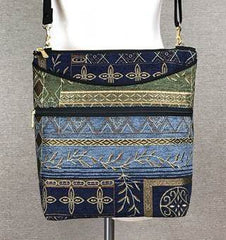 Danny K. Maggie Handbag in Neptune Blue Pattern