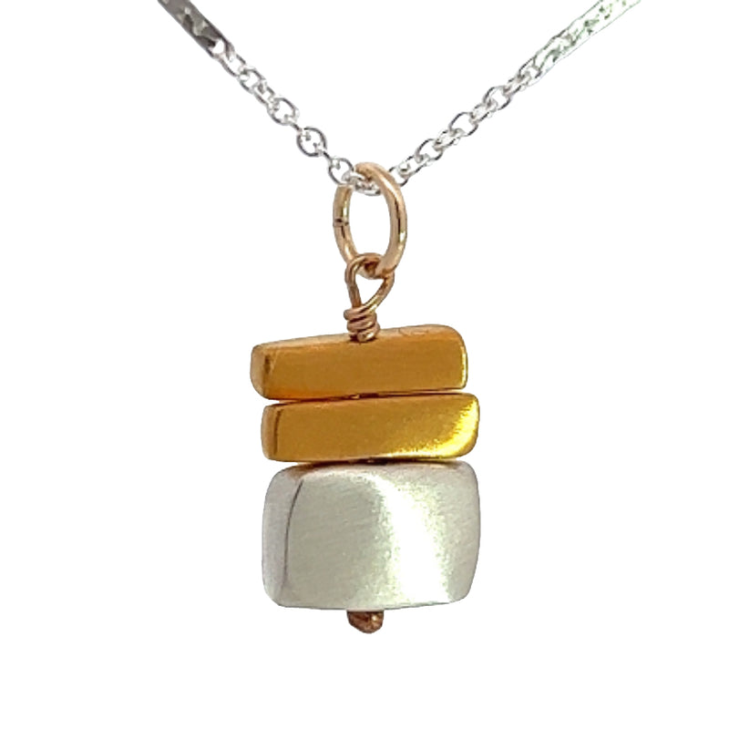 Stacked Bar Necklace