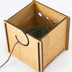 Hannah's Ideas in Wood Mini Yarn Box