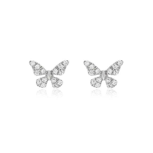Petite Butterfly Post Earrings
