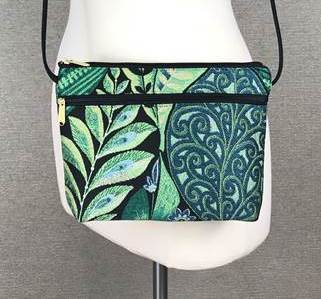 Danny K. Zipper Handbag in Gardena Pattern
