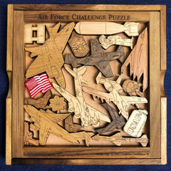 Creative Crafthouse Air Force Wood Picture Frame Puzzle