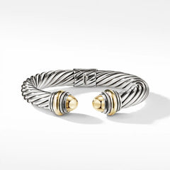 David Yurman Cable Classic Collection® Bracelet with Bonded Yellow Gold and 14K Yellow Gold