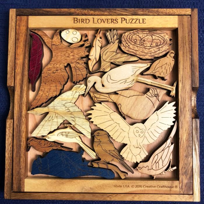 Creative Crafthouse Bird Lovers Picture Frame Puzzle