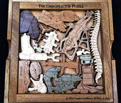 Creative Crafthouse Chiropractic Wood Picture Frame Puzzle