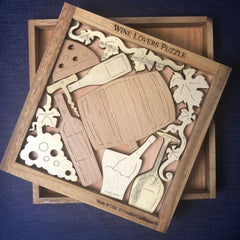 Creative Crafthouse Wine Lovers Picture Frame Puzzle
