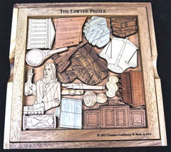 Creative Crafthouse Lawyer Wood Picture Frame Puzzle