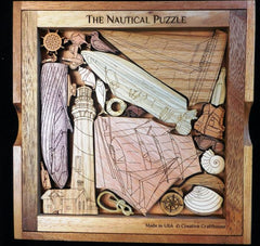 Creative Crafthouse Wood Nautical Picture Frame Puzzle