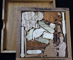 Creative Crafthouse Nurse Wood Picture Frame Puzzle