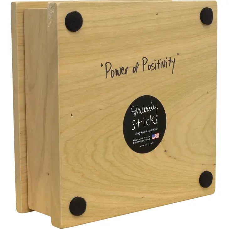 "Power of Positivity" Keepsake Box